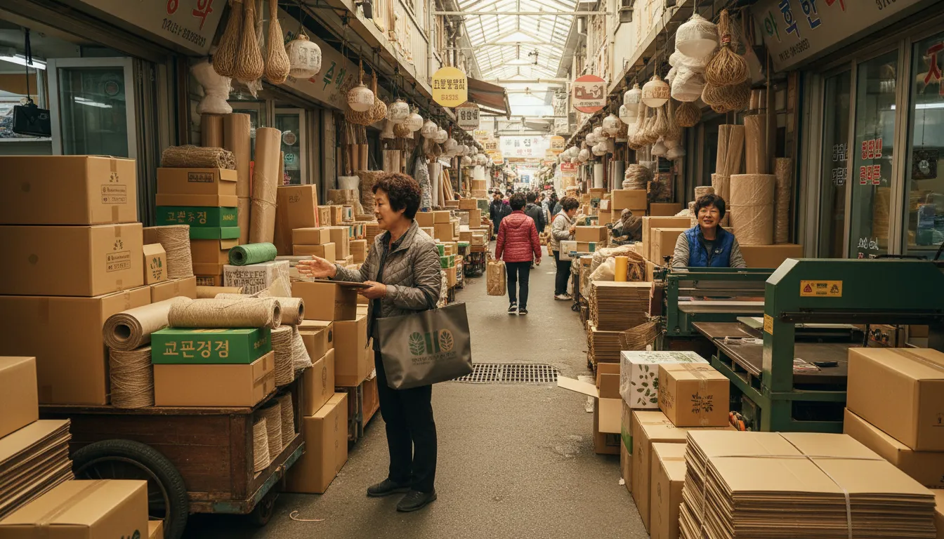 포장 부자재 원가 절감의 모든 것: 방산시장 도매 발품 팔기와 맞춤형 친환경 종이 박스 대량 제작으로 비용 낮추기