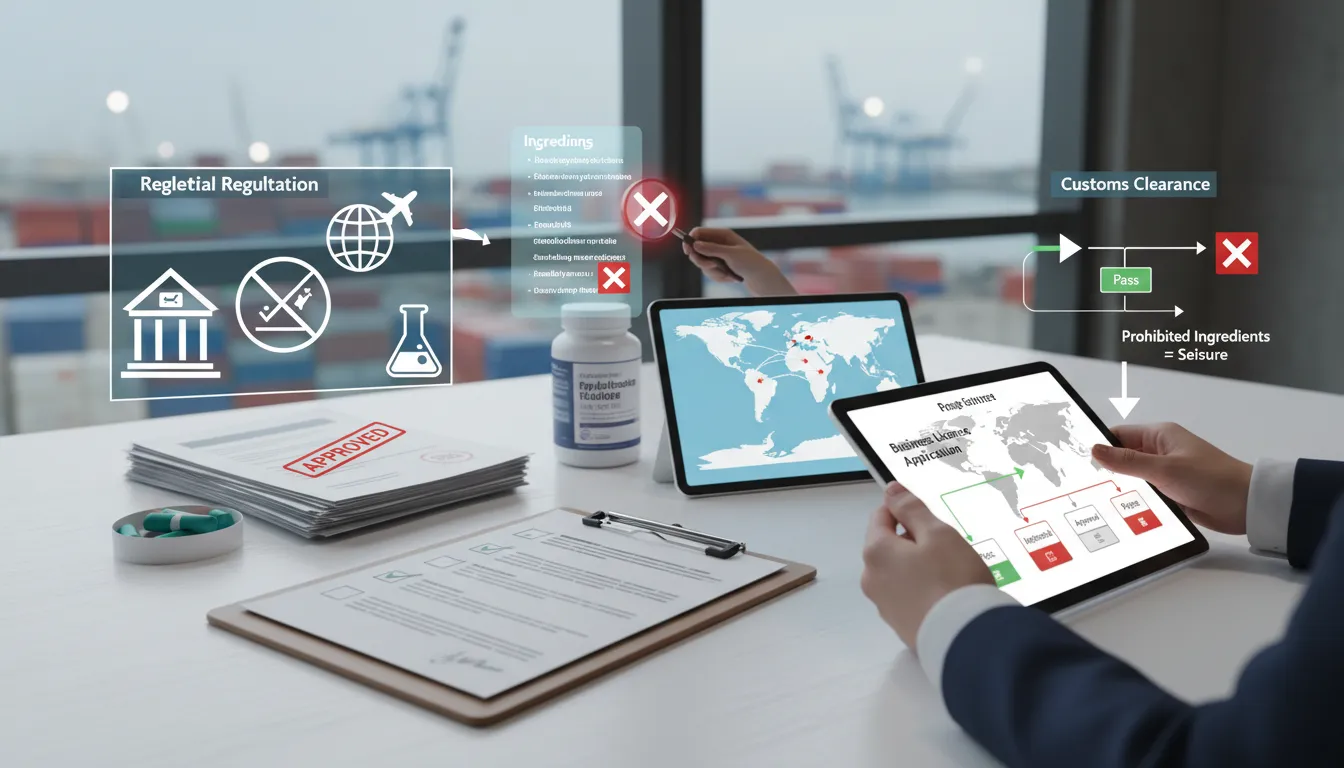 건강기능식품 구매대행 창업 전 필수 체크리스트: 영업 허가증 발급 절차와 수입 금지 성분 확인하여 통관 폐기 막기