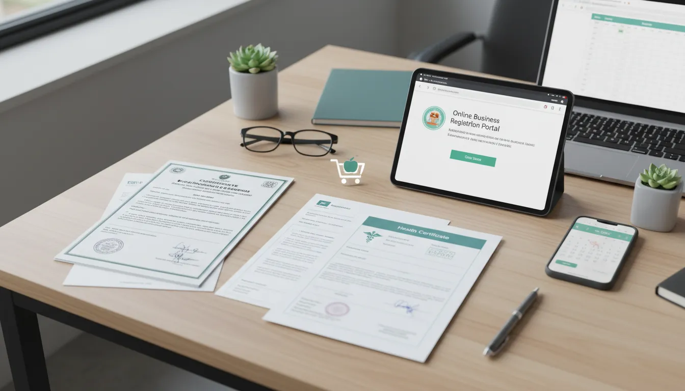 식품 카테고리 온라인 판매를 위한 영업 신고 가이드: 위생 교육 이수부터 보건증 발급까지 꼼꼼하게 챙겨야 할 서류