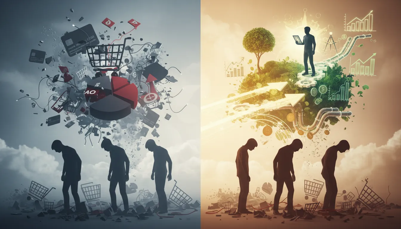 실패하는 온라인 셀러들의 5가지 공통적인 특징과 이를 극복하고 지속 가능한 수익 파이프라인을 구축하는 방법론