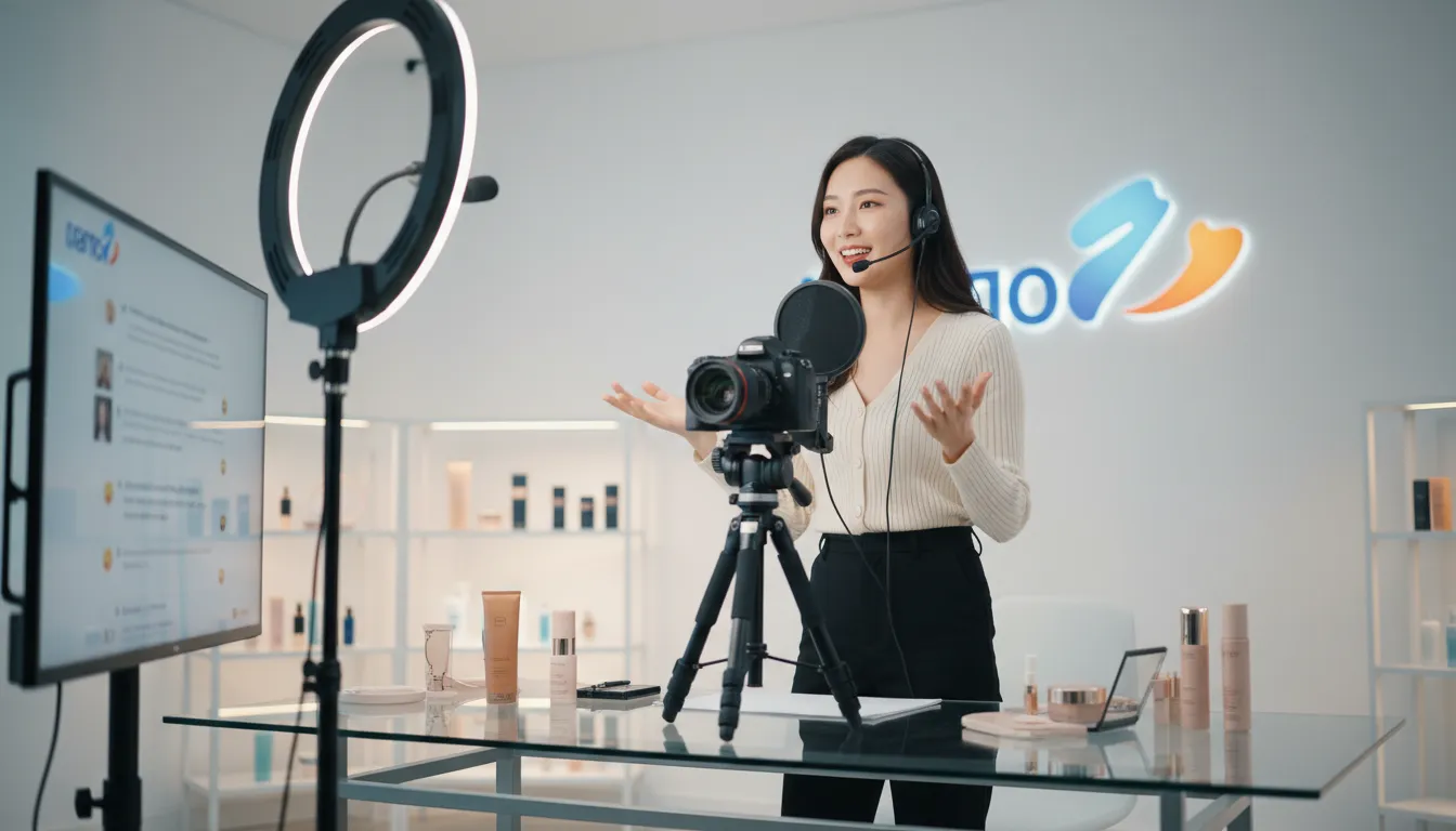 라이브 커머스 방송 첫 도전기: 카메라 앞에서 떨지 않고 텐션 유지하며 1시간 동안 고객과 원활하게 소통하는 대본