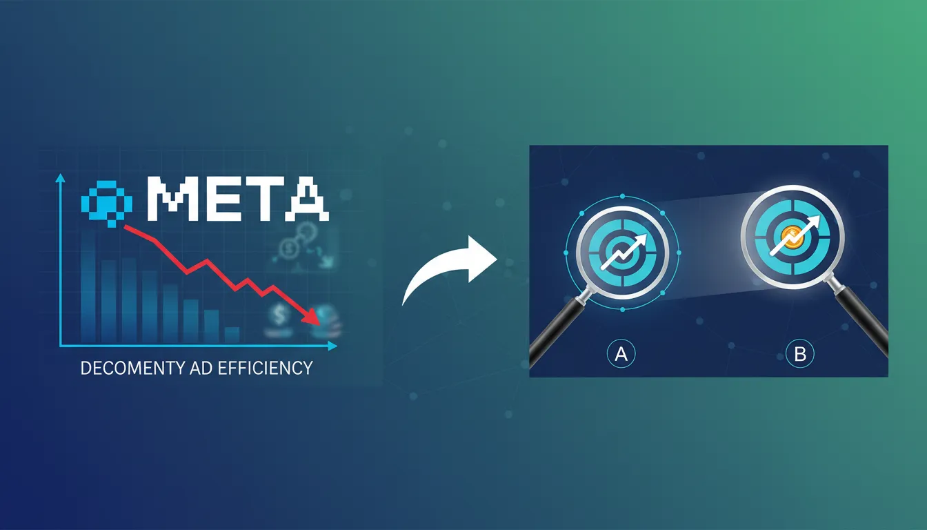 메타 광고 효율이 떨어져 고민이라면 A/B 테스트부터 시작하라: 적은 예산으로 타겟팅 최적화하는 맞춤 세팅법