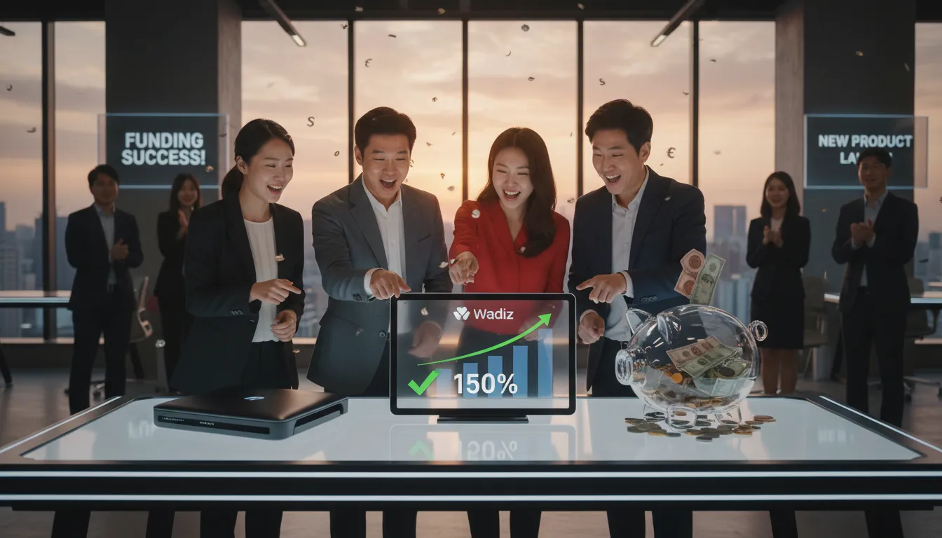 와디즈 크라우드 펀딩으로 신제품 출시 전 시장 반응 테스트하고 초기 제작 자금까지 든든하게 확보하는 펀딩 성공기